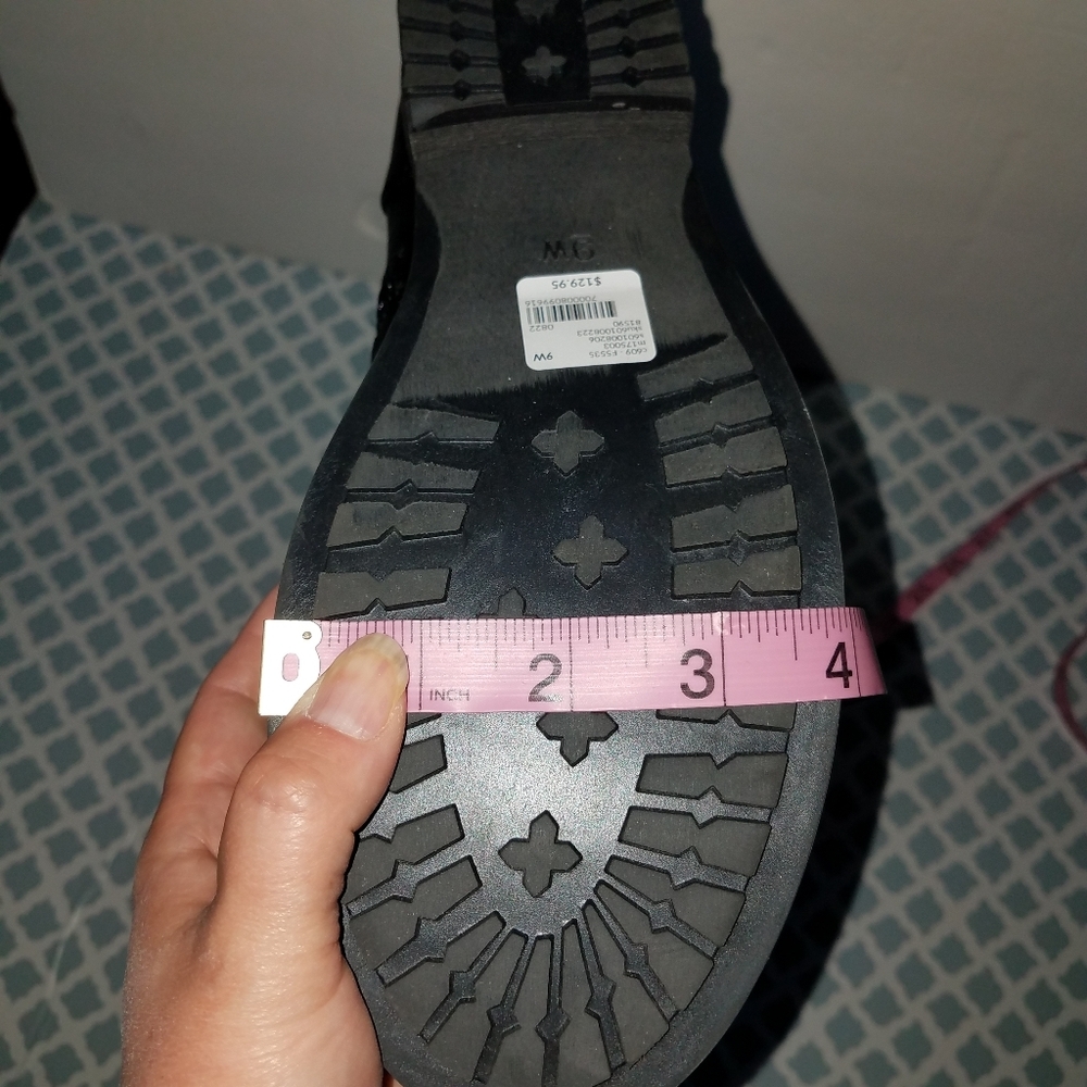 Lane Bryant 9W Wide Calf Ascena Black Boots New - Picture 11 of 15